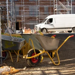 Ravendo elektrisk mørtelbør 250 kg/110 LTR. BC1100S EL* Trillebøre