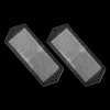 Reflekser 104x40 mm hvid 2 stk* Autotilbehør