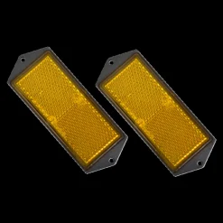 Reflekser 104x40 mm orange 2 stk* Autotilbehør