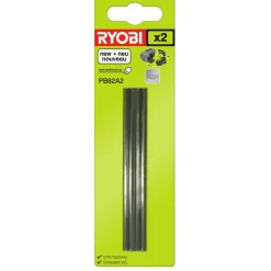 Ryobi PB82A2 82 mm høvljern 2 stk* Høvl-Klinger