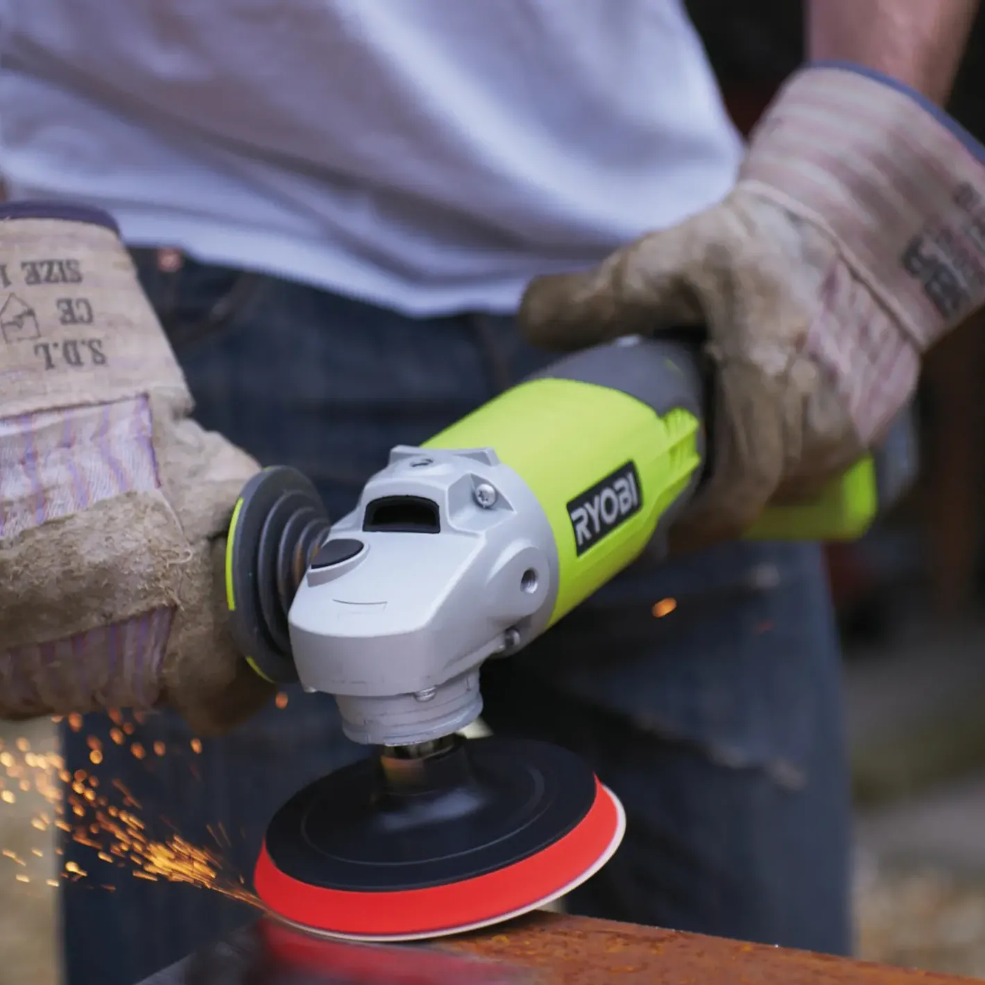 Ryobi RA18AG-0 akku vinkelsliber Ø115 mm 18V ONE+ solo* Vinkelslibere