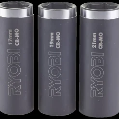 Ryobi RAKPISOC3 slagtoppe 17-19-21 mm* Bits- Og Bitssæt