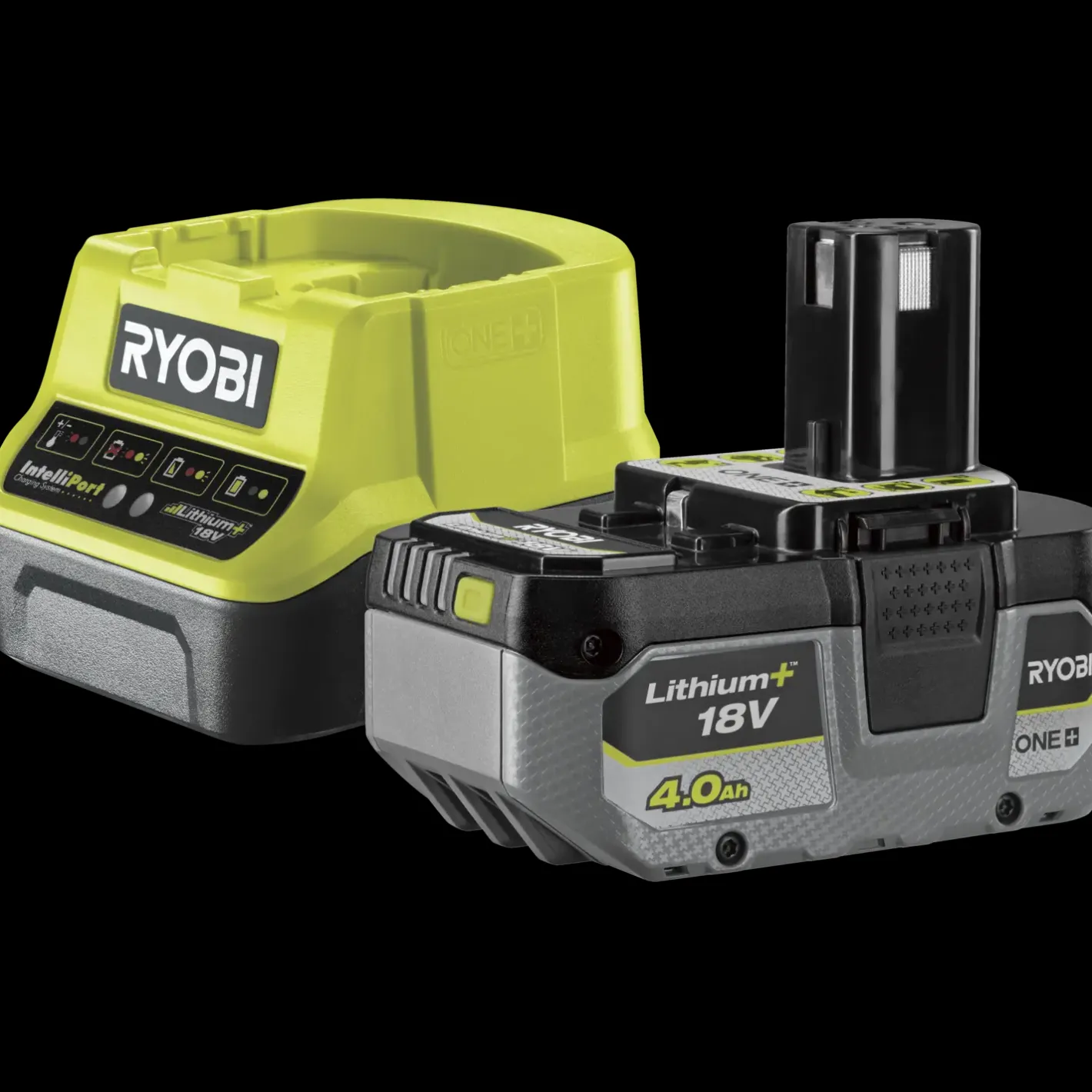 Ryobi RC18120-140X 18V batterisæt 1x4.0 Ah med lader* Batterier Og Opladere