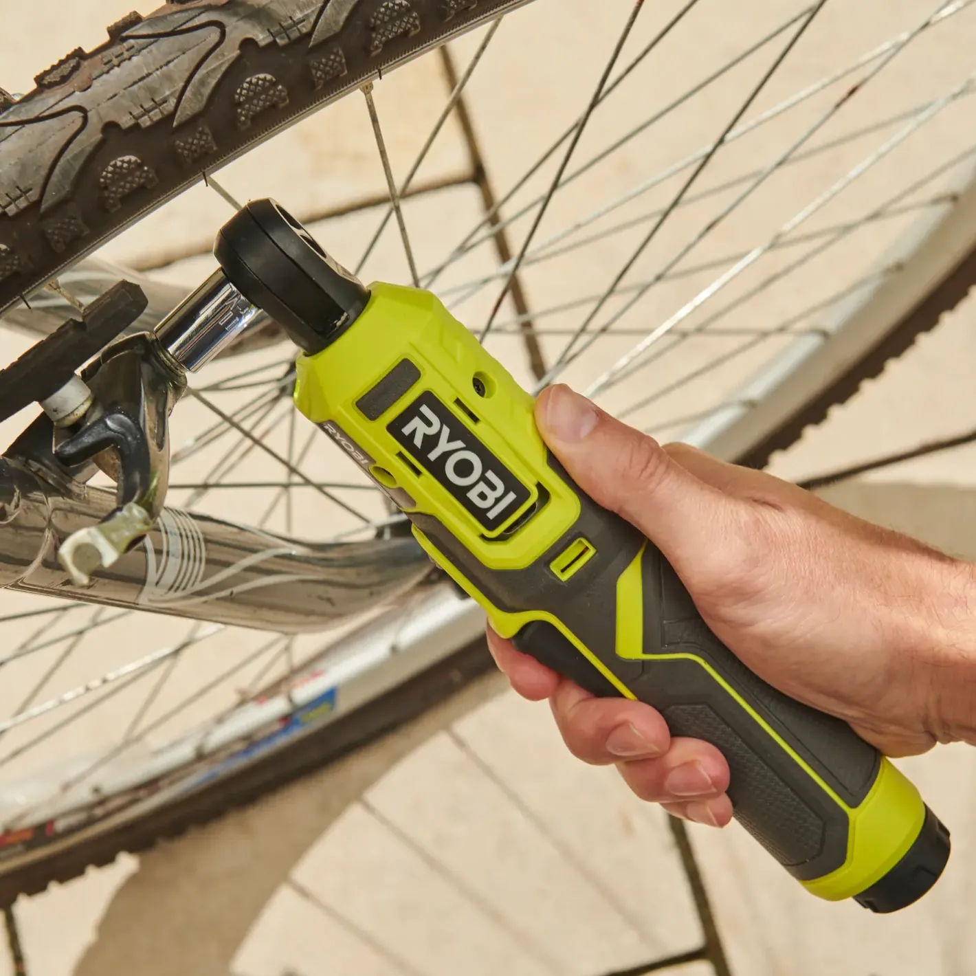 Ryobi RR14W4-0 skraldenøgle 4V USB lithium solo* Bore- Og Skruemaskiner