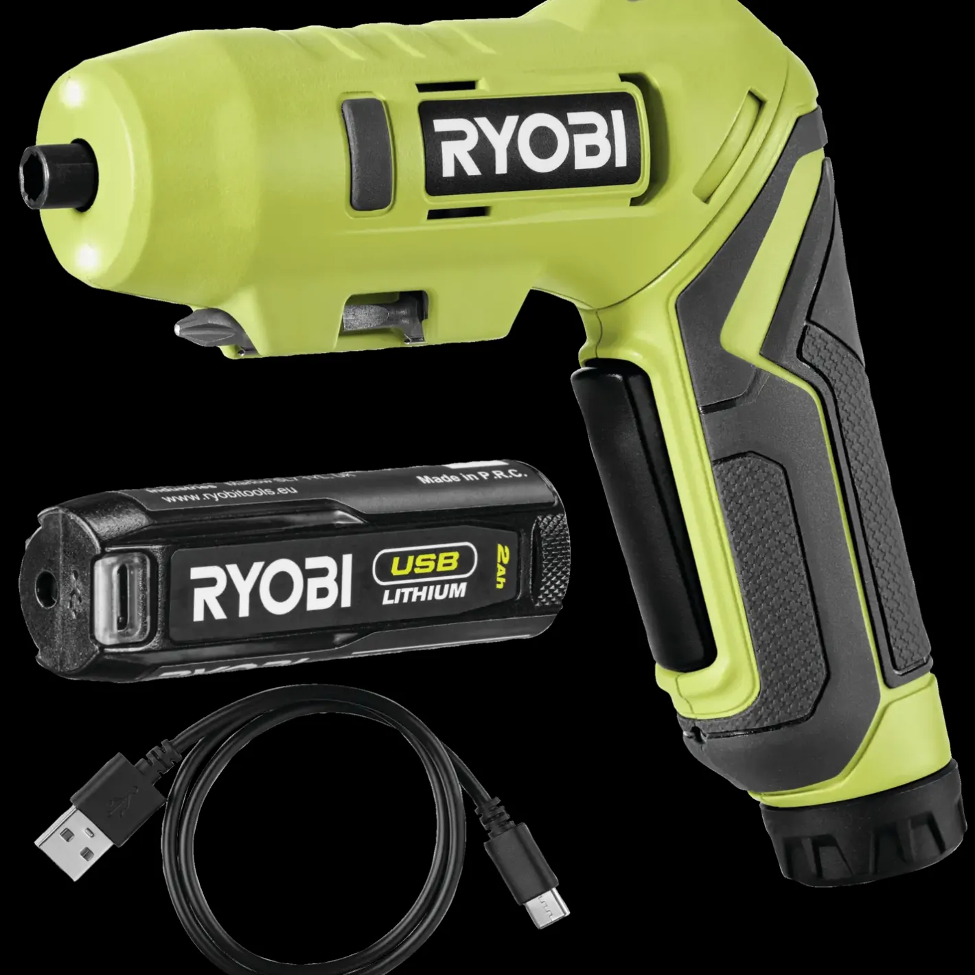 Ryobi RSDP4-120G 4V knækskruetrækkersæt* Bore- Og Skruemaskiner