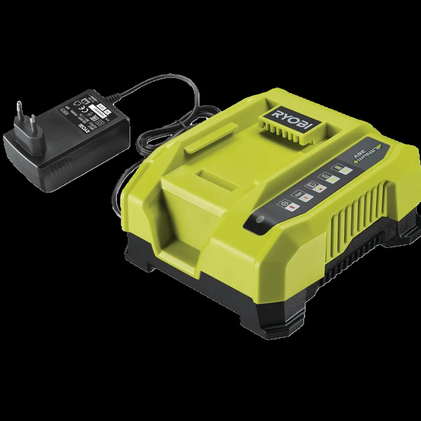 Ryobi RY36C60A 36V MAX POWER hurtiglader* Batterier Og Opladere