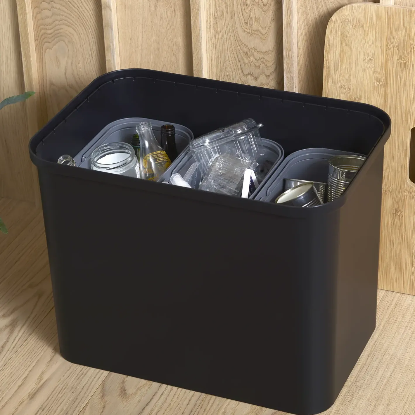 Smartstore Collect 76 L sort* Opbevaringskasser|Tilbehør Til Kontor Og Værksted