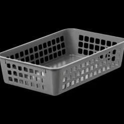 Smartstore Recycled 2 opbevaringskurv grå* Opbevaringskasser|Tilbehør Til Kontor Og Værksted