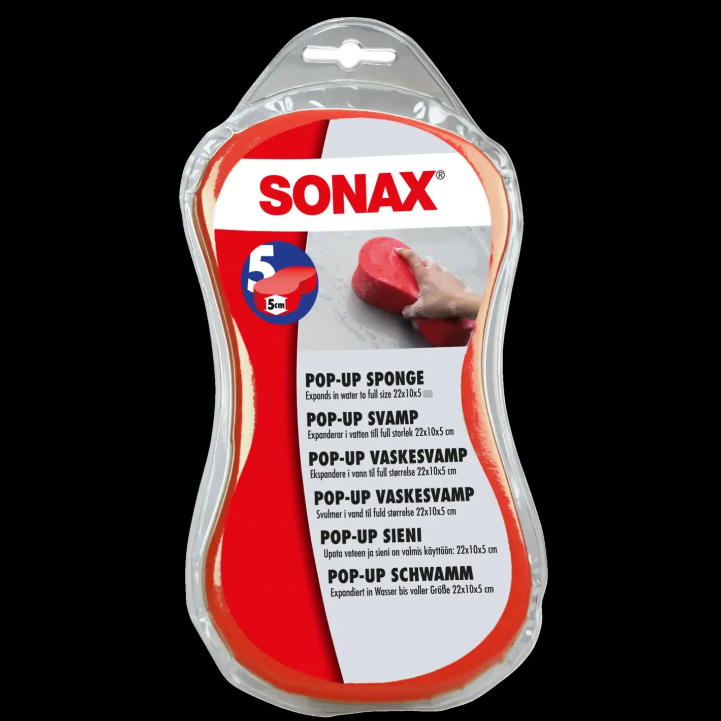 Sonax vaskesvamp pop-up* Autotilbehør