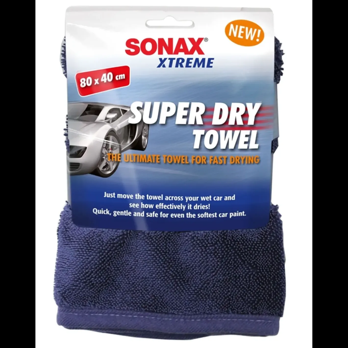 Sonax Xtreme Sper Dry microfiberklud 80x40 cm* Autotilbehør