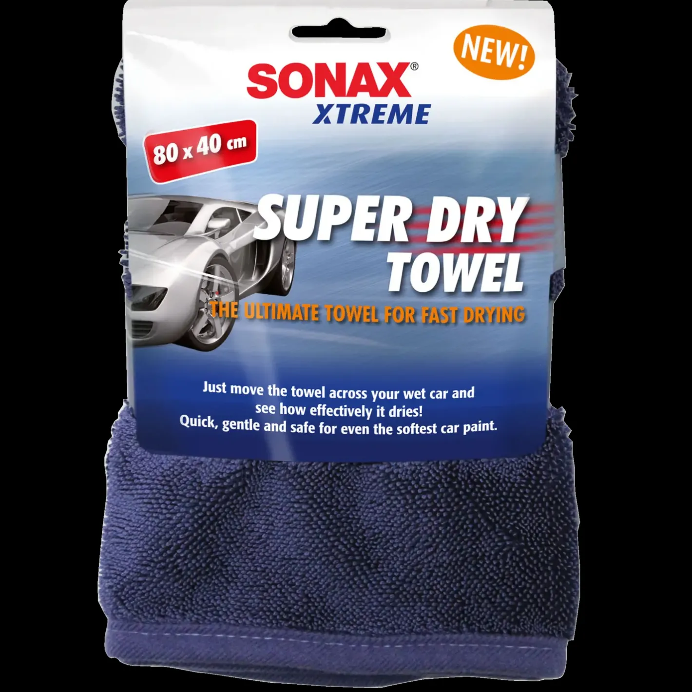 Sonax Xtreme SuperDry tørrehåndklæde 80x40 cm* Autotilbehør