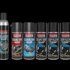 Soudal autopakke til rengøring 6 dele* Auto Reservedele Og Forbrugsvarer