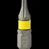Staco 1/4" TX10 bit gul 25 mm 30 stk.* Bor- Og Borsæt
