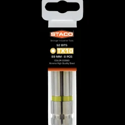 Staco bit TX10 89 mm farvekode gul 8 stk* Bits- Og Bitssæt