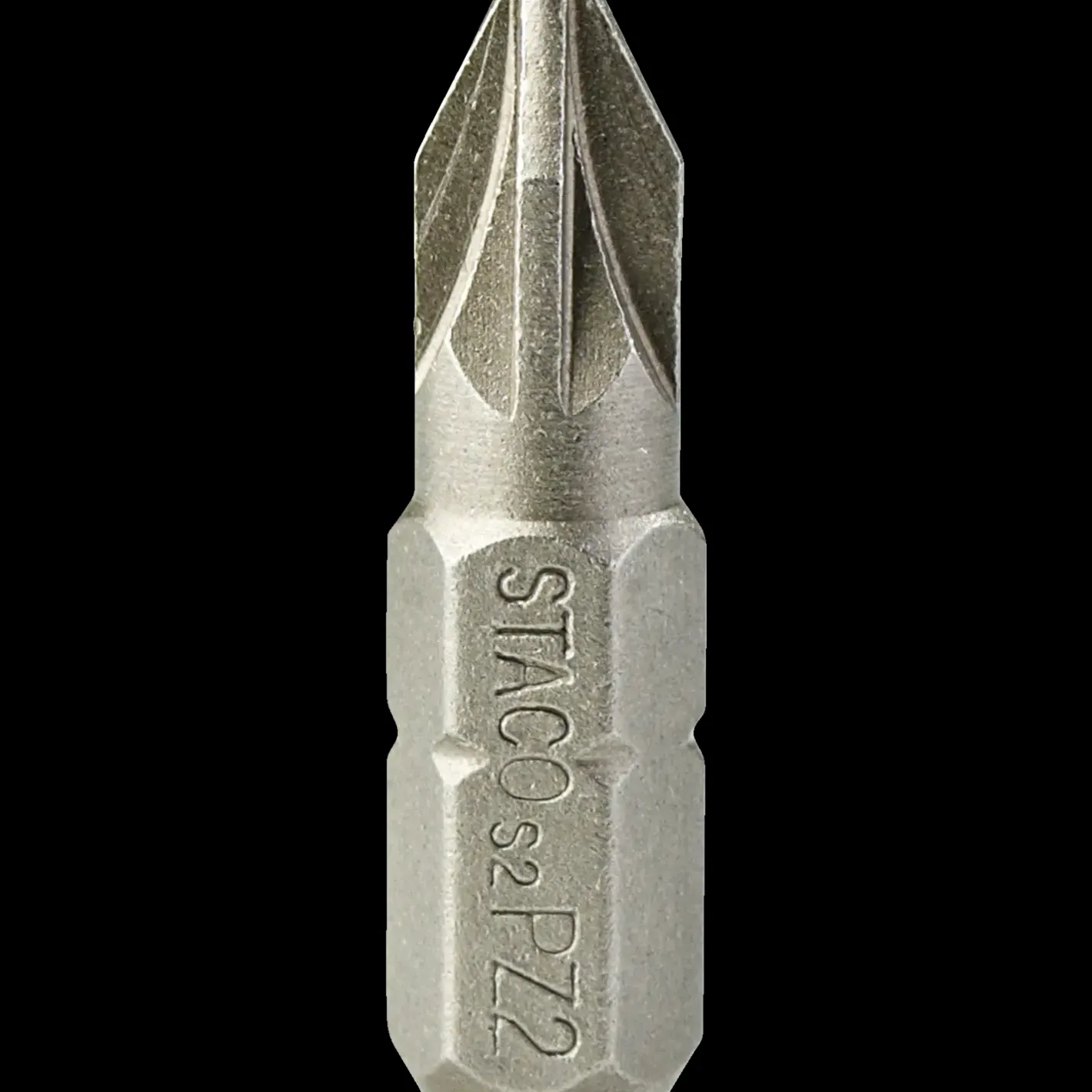 STACO bits 1/4"x25 mm PZ2 2 stk* Bits- Og Bitssæt