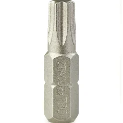 STACO bits 1/4"x25 mm TX 30 rustfri 2 stk* Bits- Og Bitssæt