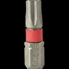 Staco bits 1/4"x25 mm TX30 rød 30 stk.* Bor- Og Borsæt