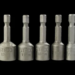 Staco boltbitssæt 1/4"x45 mm  5 dele* Bits- Og Bitssæt