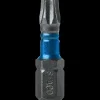 STACO Slagbits torsion impact TX25 6 stk blå* Bits- Og Bitssæt