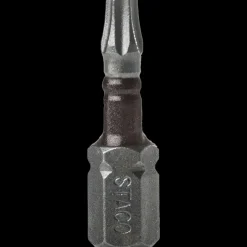 STACO Slagbits torsion impact TX15 6 stk sort* Bits- Og Bitssæt