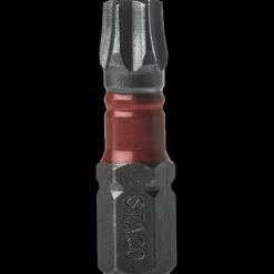STACO Slagbits torsion impact TX30 6 stk rød* Bits- Og Bitssæt