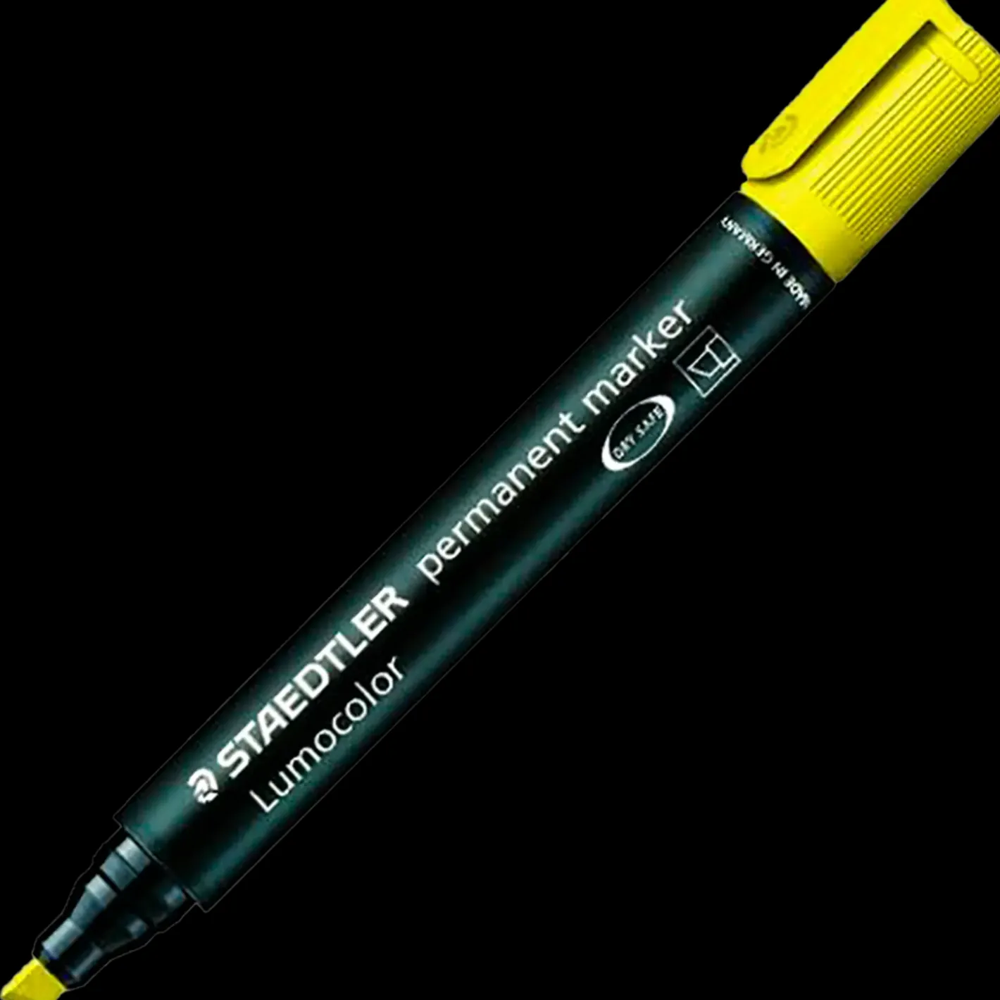 Staedtler permanent marker gul 2-5 mm* Kontorartikler|Tilbehør Til Kontor Og Værksted