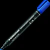 Staedtler permanent marker blå 2-5 mm* Kontorartikler|Tilbehør Til Kontor Og Værksted