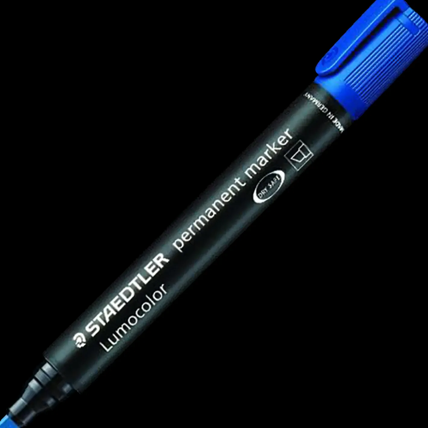 Staedtler permanent marker blå 2-5 mm* Kontorartikler|Tilbehør Til Kontor Og Værksted
