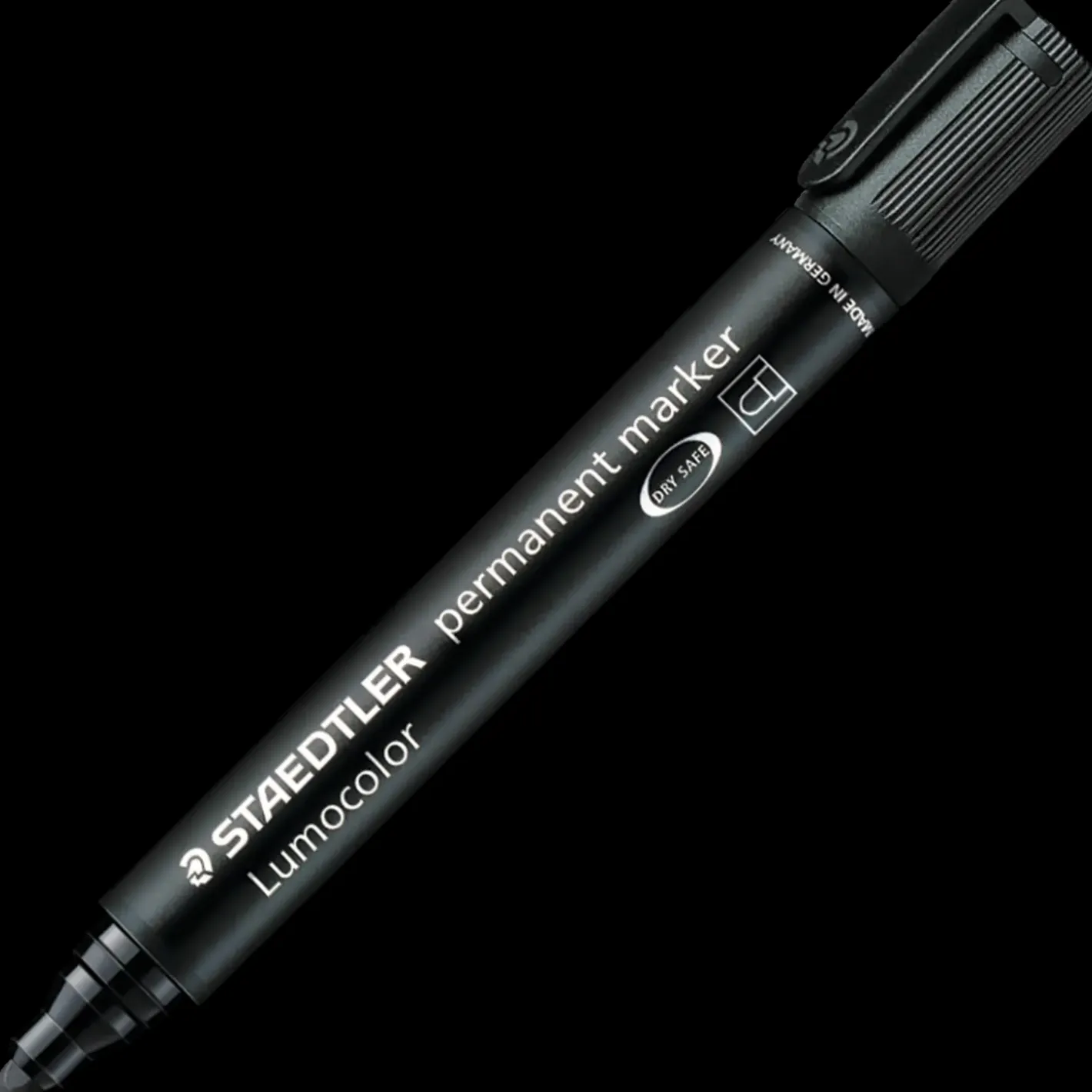 Staedtler permenent marker sort 1-4 mm* Kontorartikler|Tilbehør Til Kontor Og Værksted