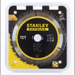 Stanley rundsavsklinge Ø216x30 mm 24T* Rundsavklinger