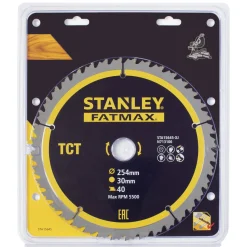 Stanley STA15645-XJ rundsavsklinge Ø254x30 mm 40T* Rundsavklinger