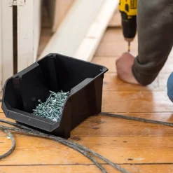 Stanley værktøjsbakker 4 pak sort* Arbejdsborde Og Reoler