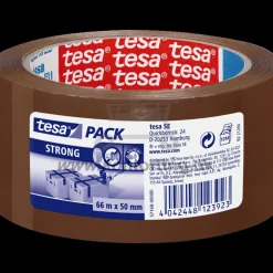 Tesa emballagetape 66 m x 50 mm* Flytteudstyr|Tape Og Opmærkning