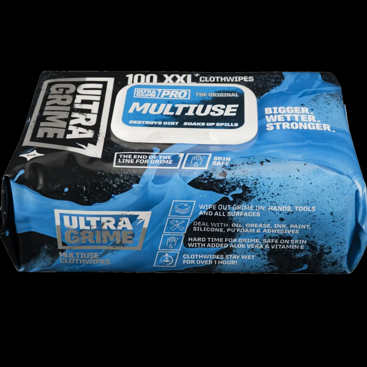 Ultragrime industri wipes 100 stk.* Rengøringsartikler|Tilbehør Til Kontor Og Værksted