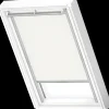 Velux mørklægning manuel DKL MK04 hvid alu skinner, 78 x 98 cm* Gardiner|Tilbehør Til Kontor Og Værksted