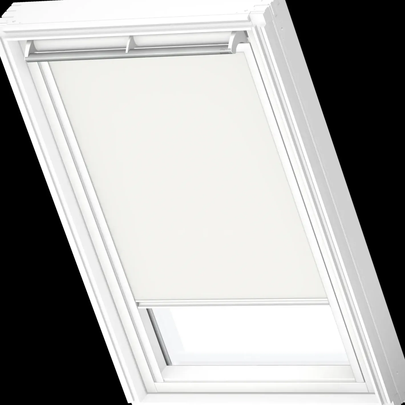 Velux mørklægning manuel DKL MK04 hvid hvide skinner, 78 x 98 cm* Gardiner|Tilbehør Til Kontor Og Værksted