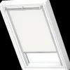 Velux mørklægning manuel DKL MK06, 78 x 118 cm hvide skinner* Gardiner|Tilbehør Til Kontor Og Værksted
