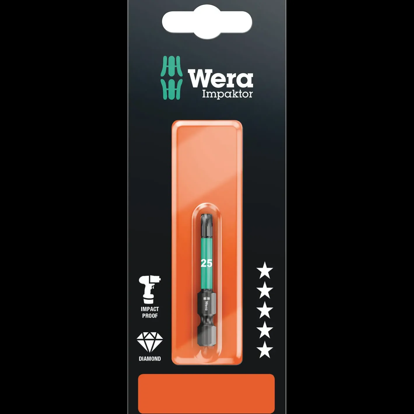 Wera 867/4 IMP DC SB Impaktor bits* Bits- Og Bitssæt