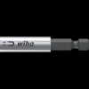 Wiha Magnetisk bitholder ekstra kraftig 1/4" x 60* Bits- Og Bitssæt