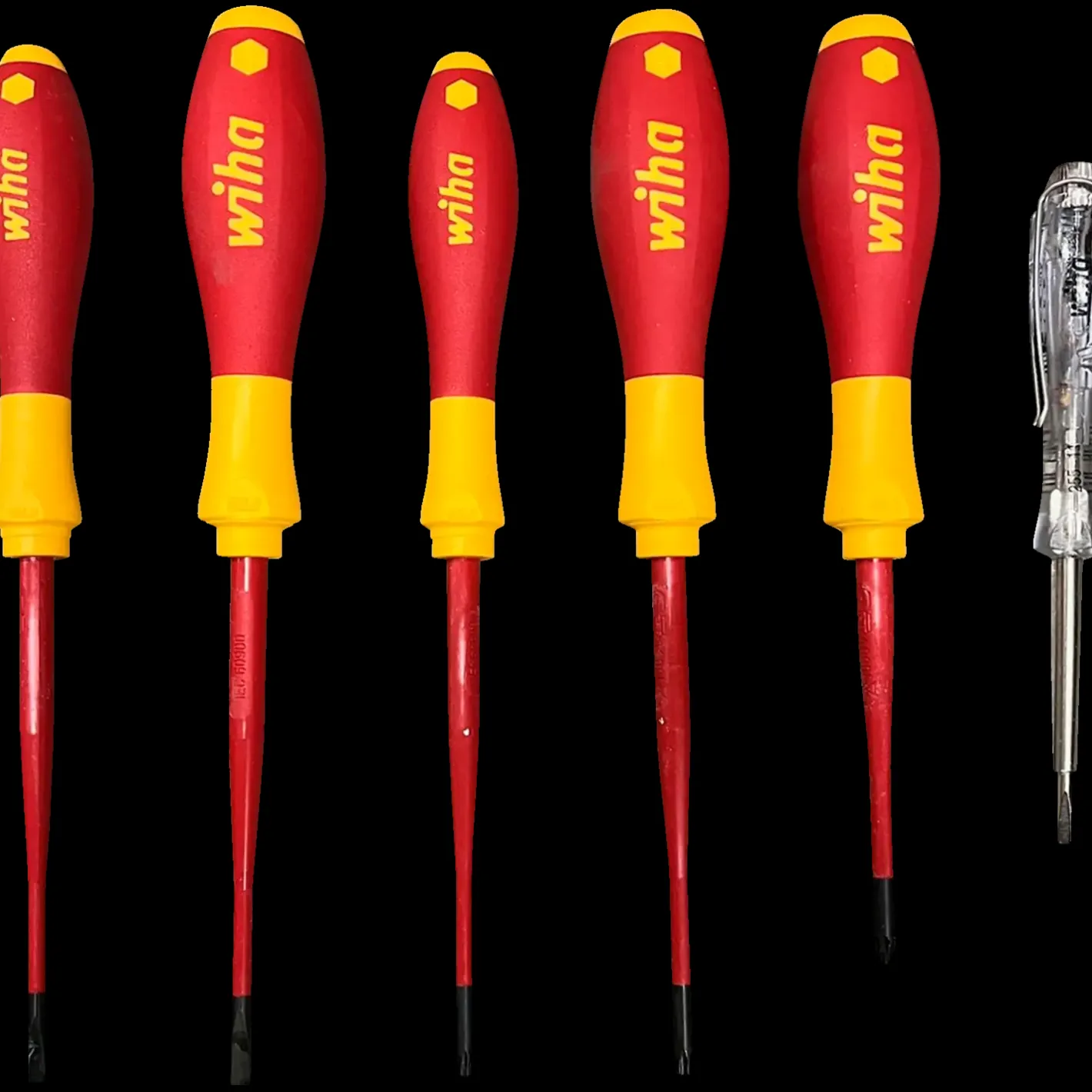 Wiha SlimFix electric Skruetrækkersæt 6 dele* Skruetrækkere