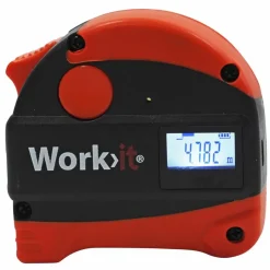 Work>it lasermålebånd 5+ 40 m* Måleværktøj Og Opmærkning