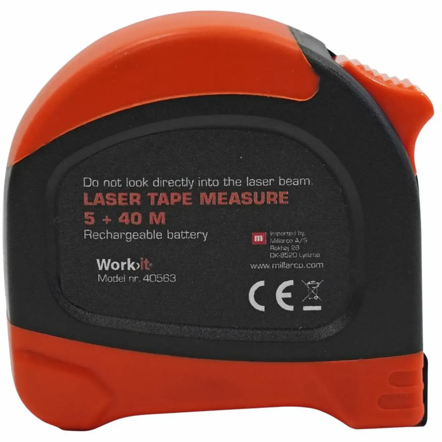 Work>it lasermålebånd 5+ 40 m* Måleværktøj Og Opmærkning