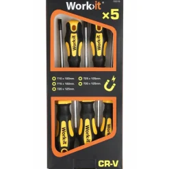 Variant Work>it TORX skruetrækkersæt inkl. 5 dele* Skruetrækkere